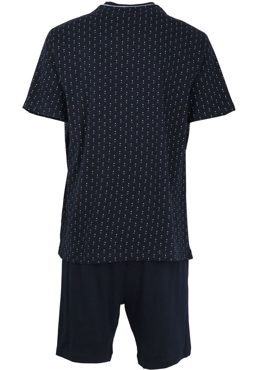 Herren Schlafanzug Kurzarm Set