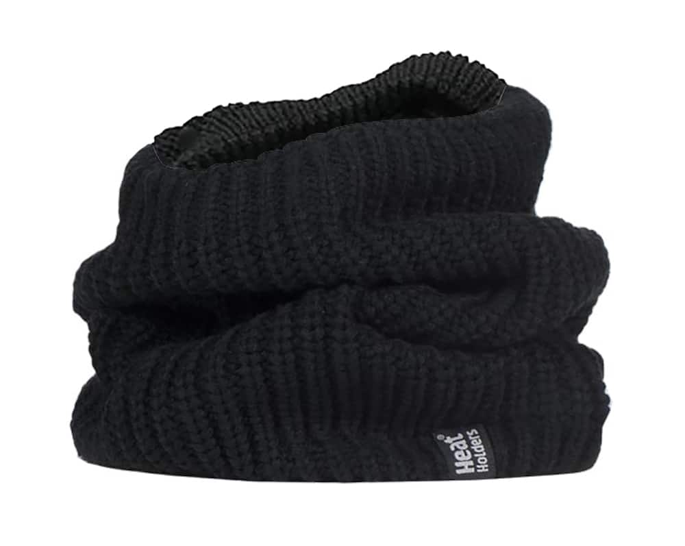 Heat Holders - Herren Fleece gefüttert Chunky Knit Thermal Neck Warmer