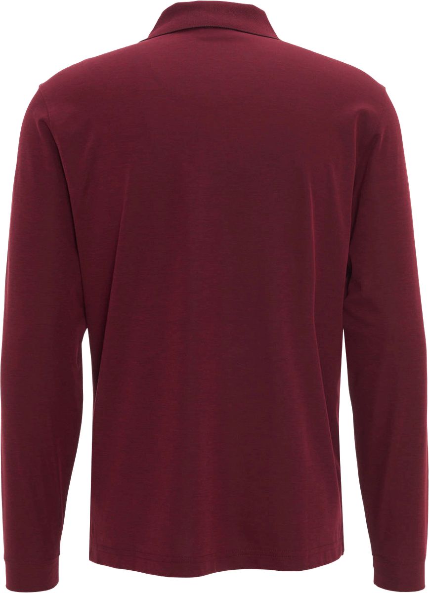 Klassisches Langarm Poloshirt