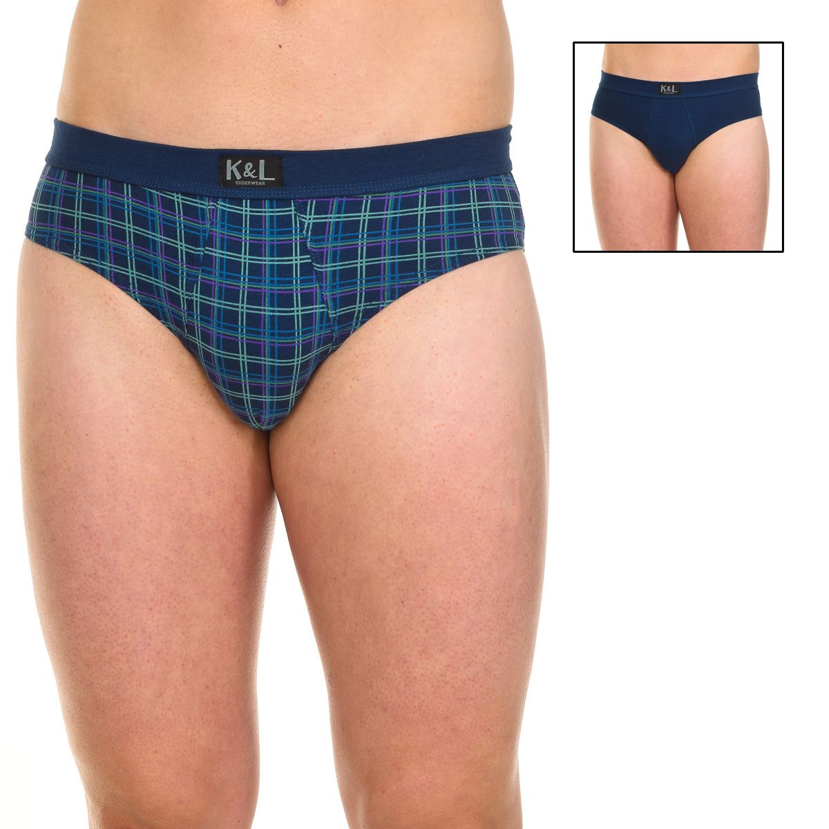 Herren Basic Slips 2er-Pack