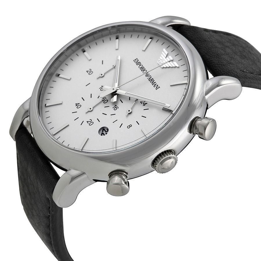 Eleganter Chronograph mit Lederarmband