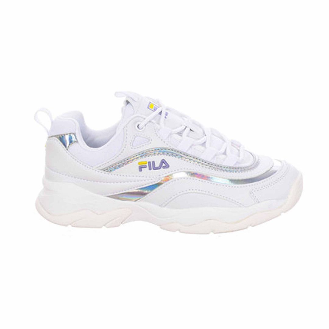 Weißer klobiger Fila Ray Sneaker