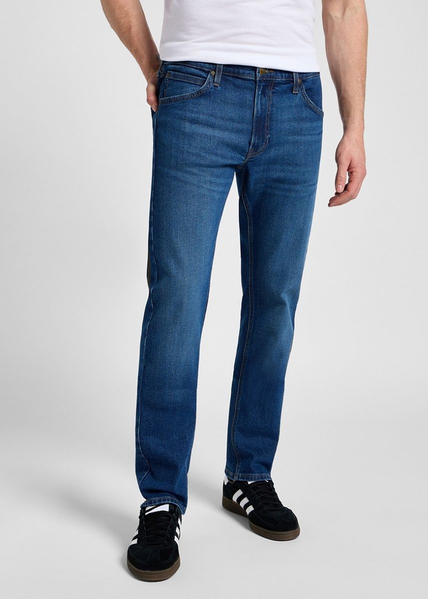 Herren Klassische Gerade Jeans