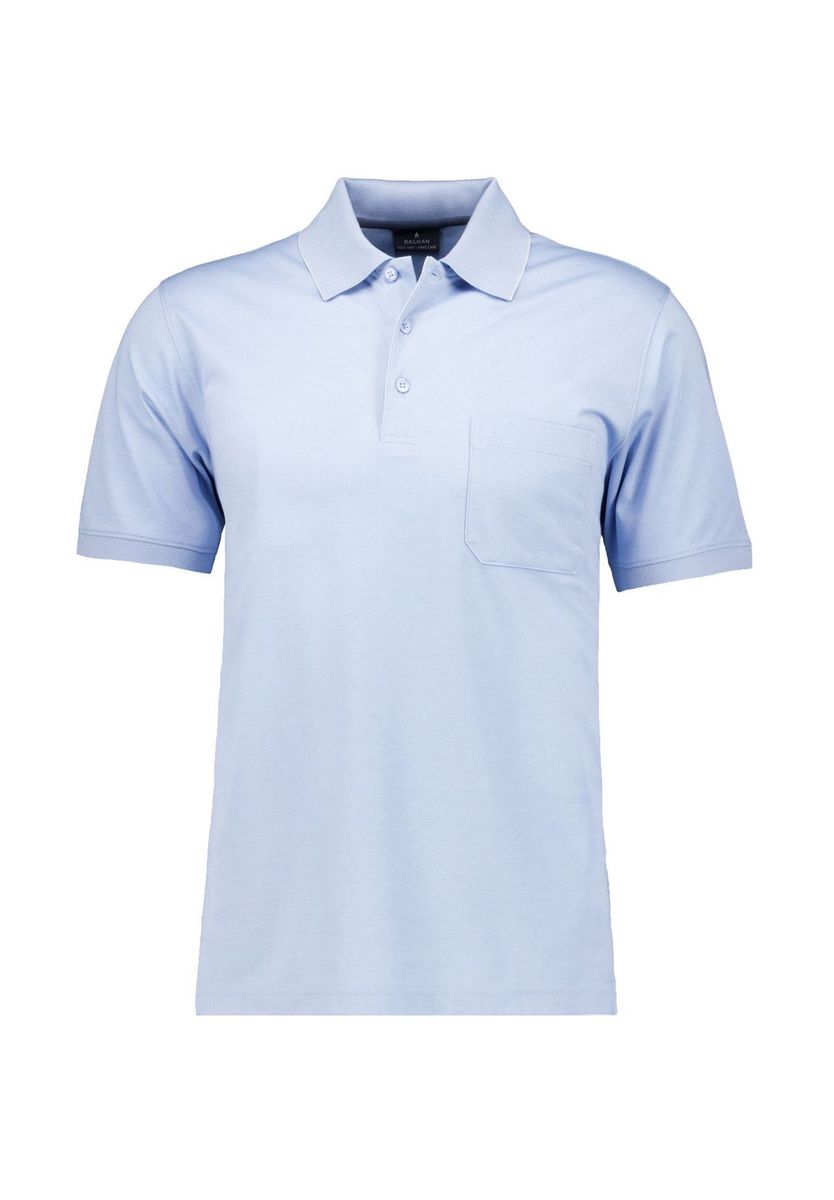 Klassisches Poloshirt mit Brusttasche