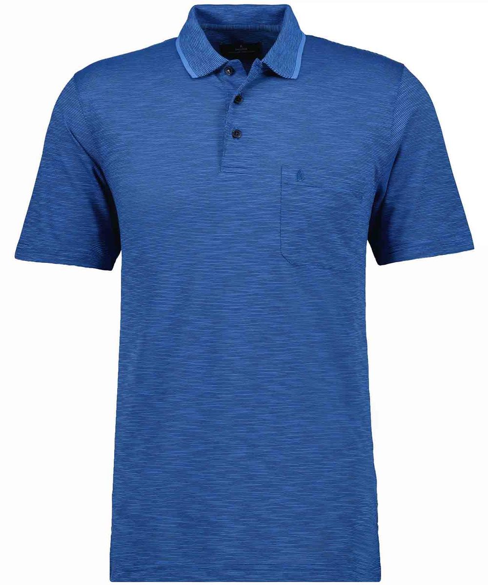 Klassisches Poloshirt mit Brusttasche