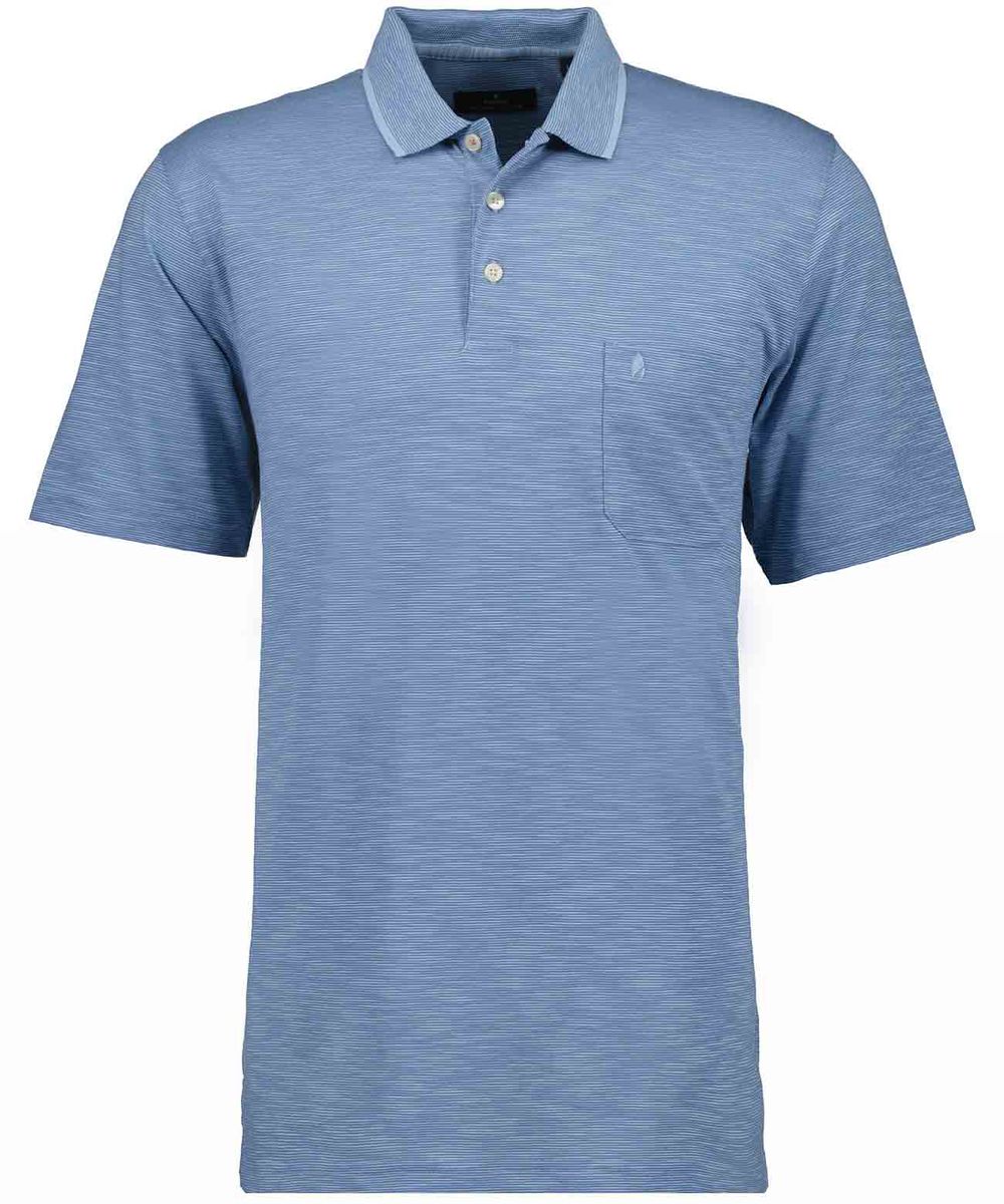 Klassisches Poloshirt mit Brusttasche