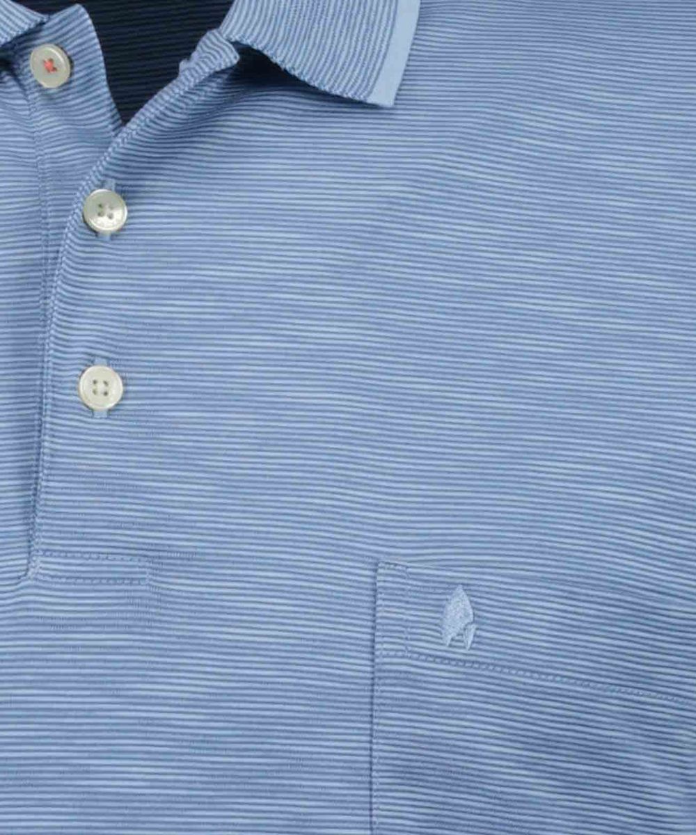 Klassisches Poloshirt mit Brusttasche