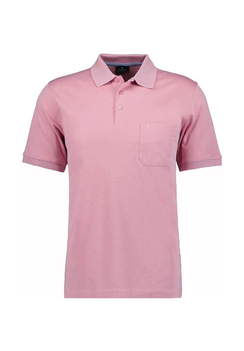 Klassisches Poloshirt mit Brusttasche