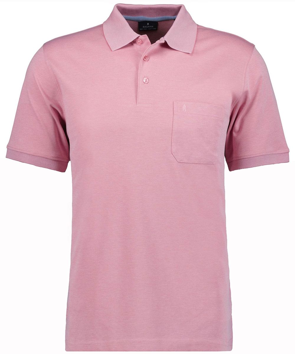 Klassisches Poloshirt mit Brusttasche