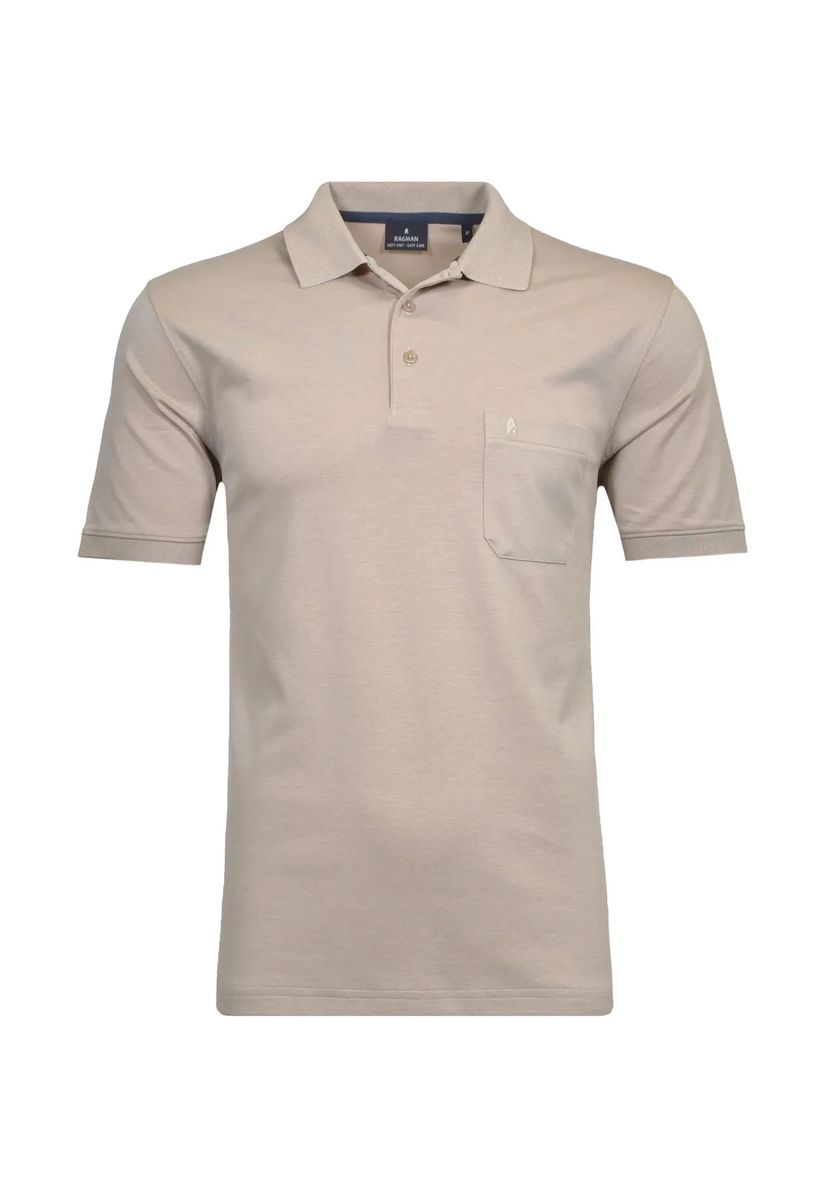 Klassisches Poloshirt mit Brusttasche