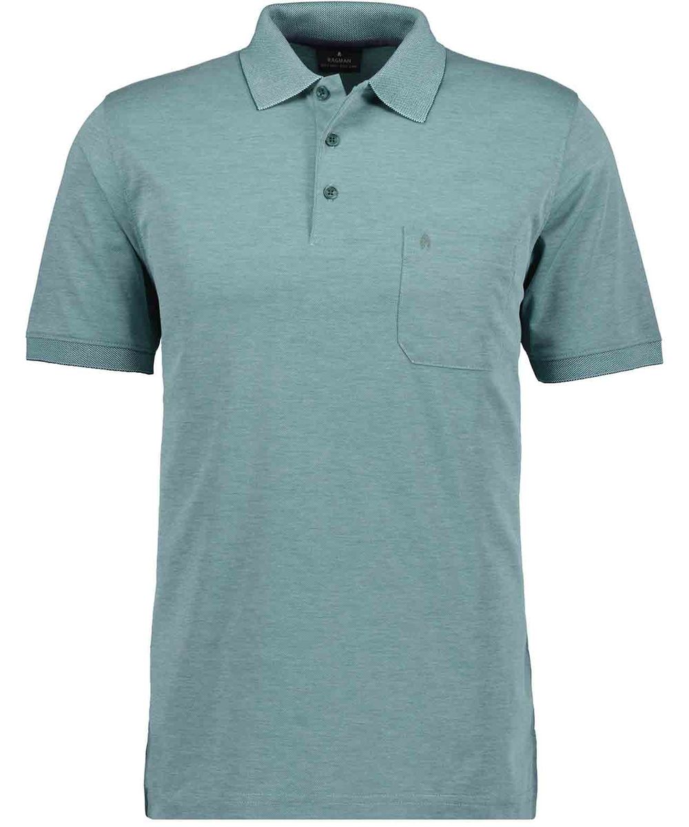 Klassisches Poloshirt mit Brusttasche