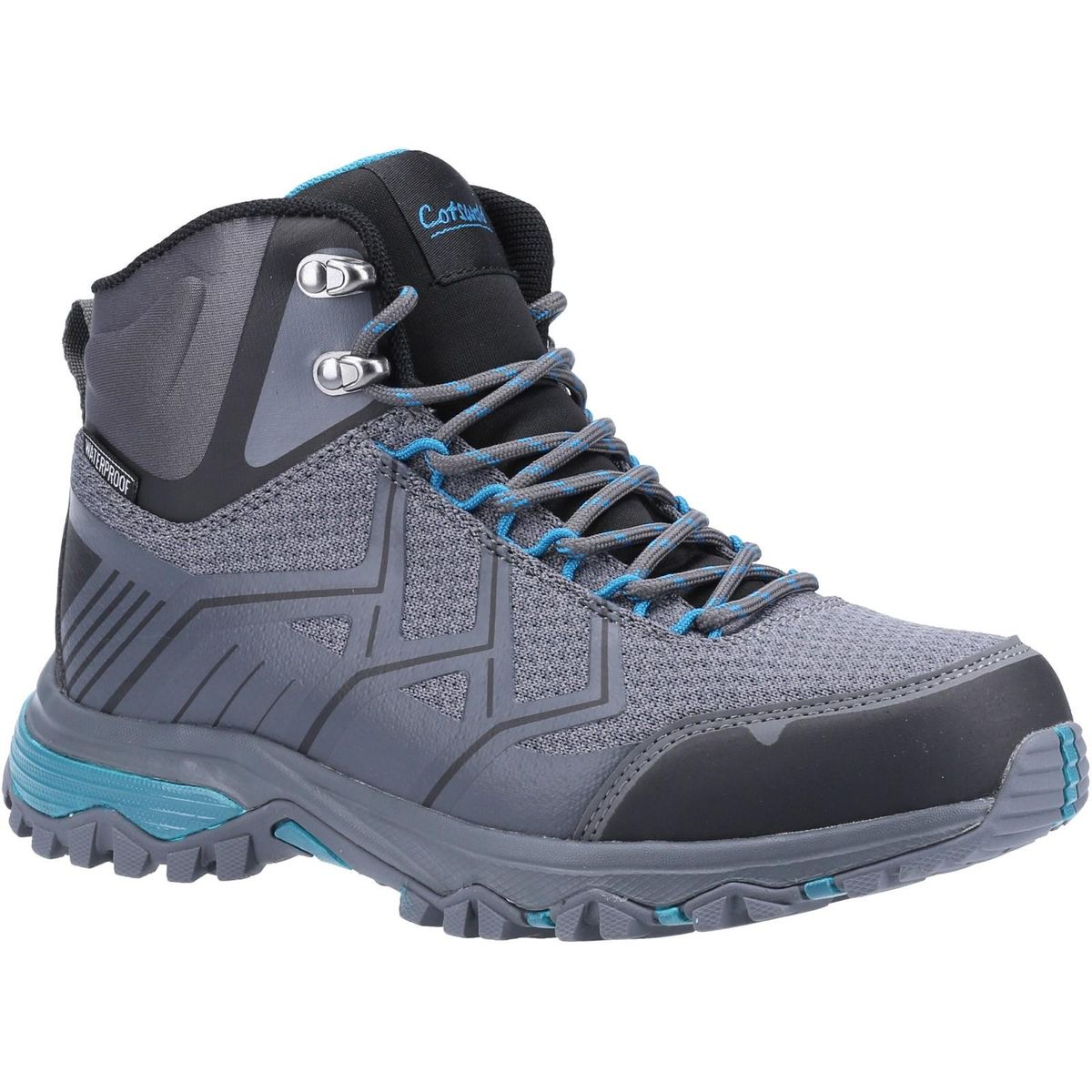 Wasserdichte Damen-Wanderstiefel, mittelhoch