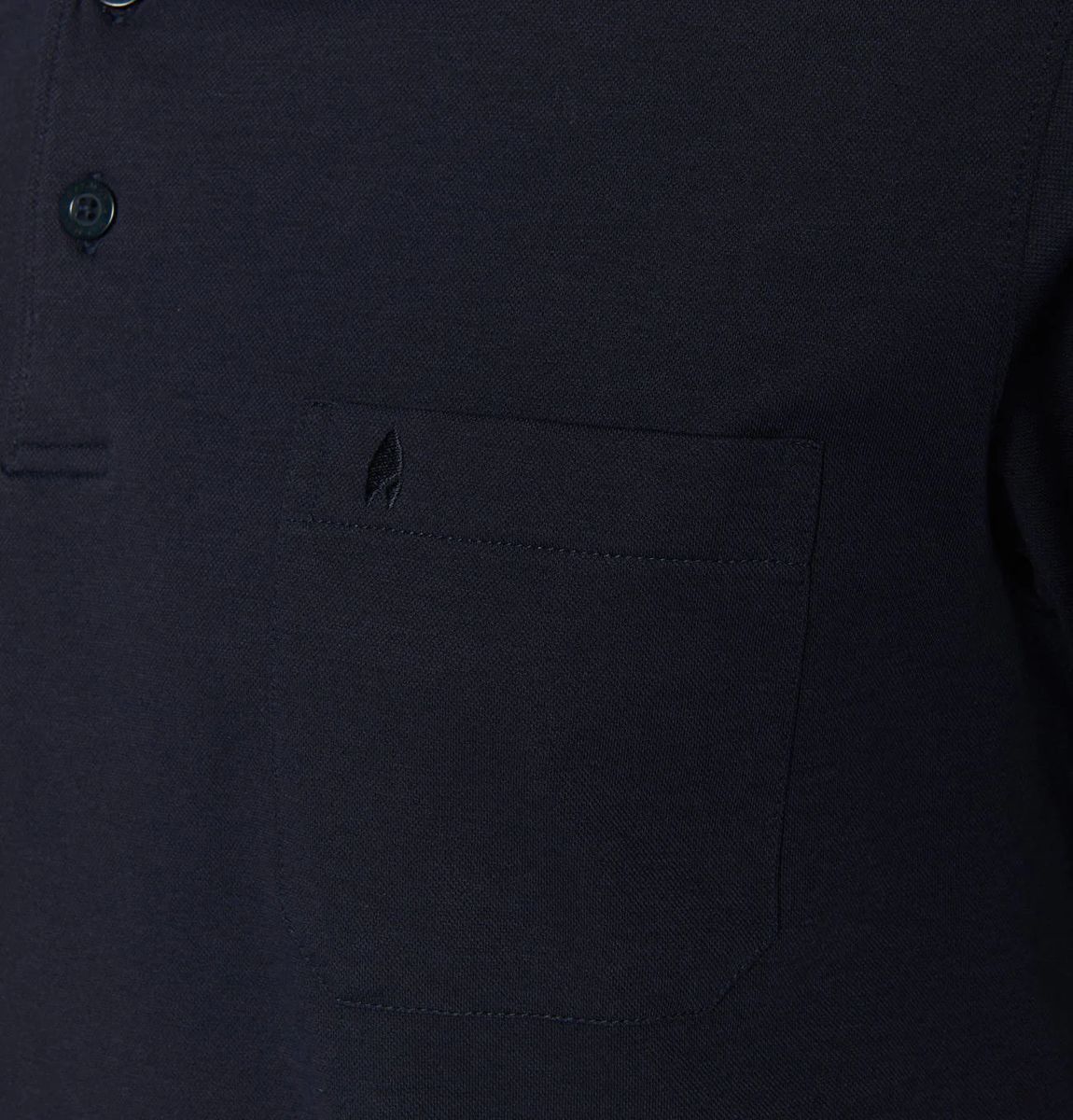 RAGMAN Poloshirt, aufgesetzte Brusttasche, für Herren, blau, 3XL