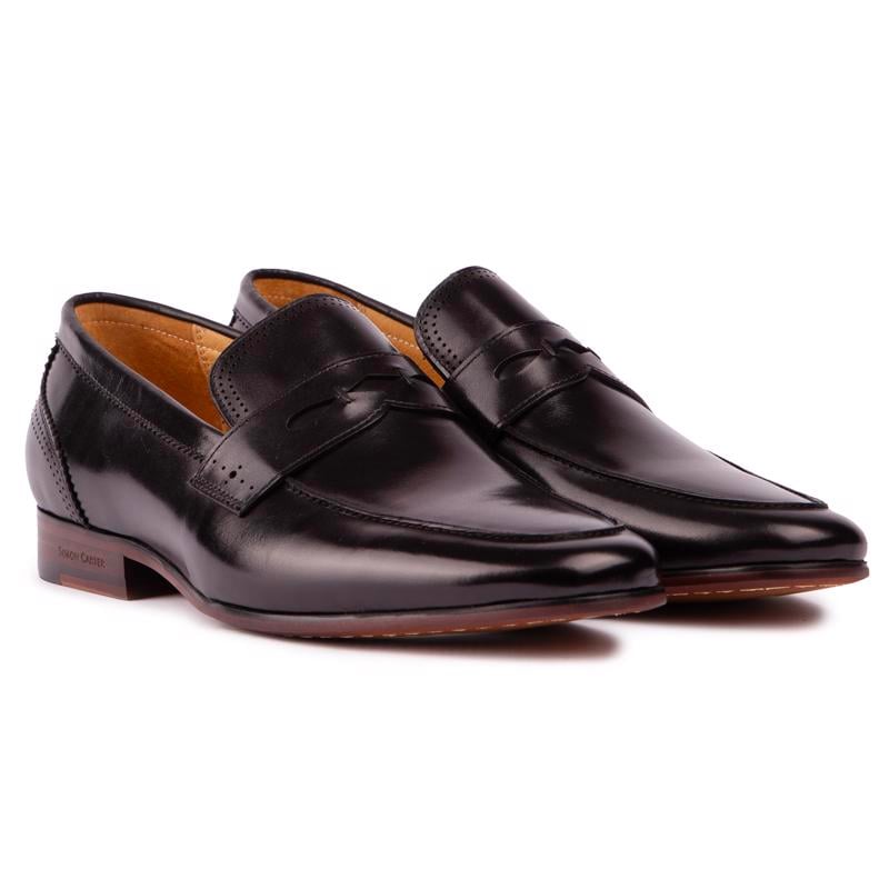 Elegante Leder-Penny-Loafer