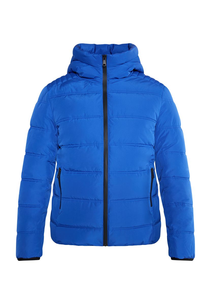 Mo Wattierte Winterjacke Herren Blau