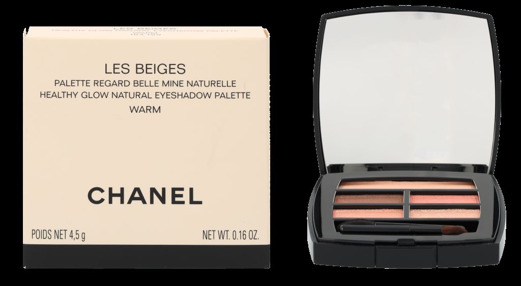 Natürliche Lidschattenpalette für gesunden Glow