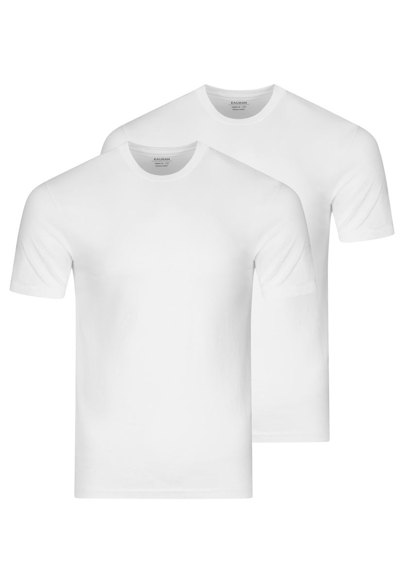 Klassisches Baumwoll T-Shirt Doppelpack