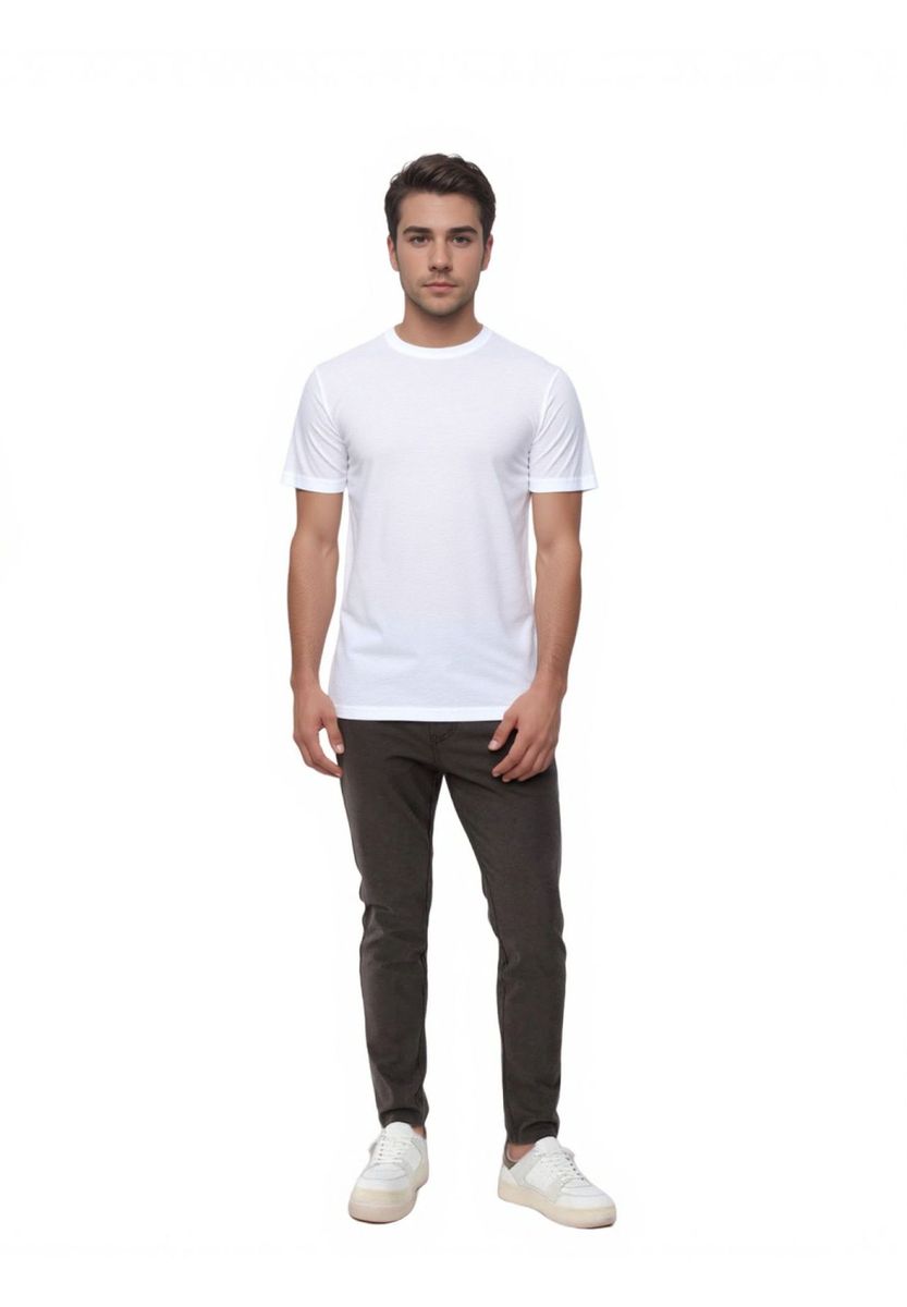 Klassisches Regular-Fit Baumwoll T-Shirt