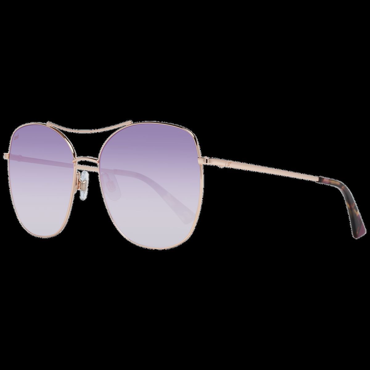 Aviator Sonnenbrille mit violetten Farbverlaufsgläsern