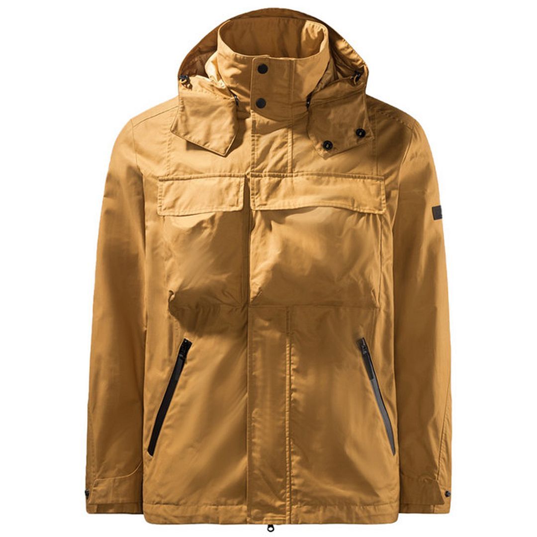 Herren Utility Feldjacke mit Kapuze