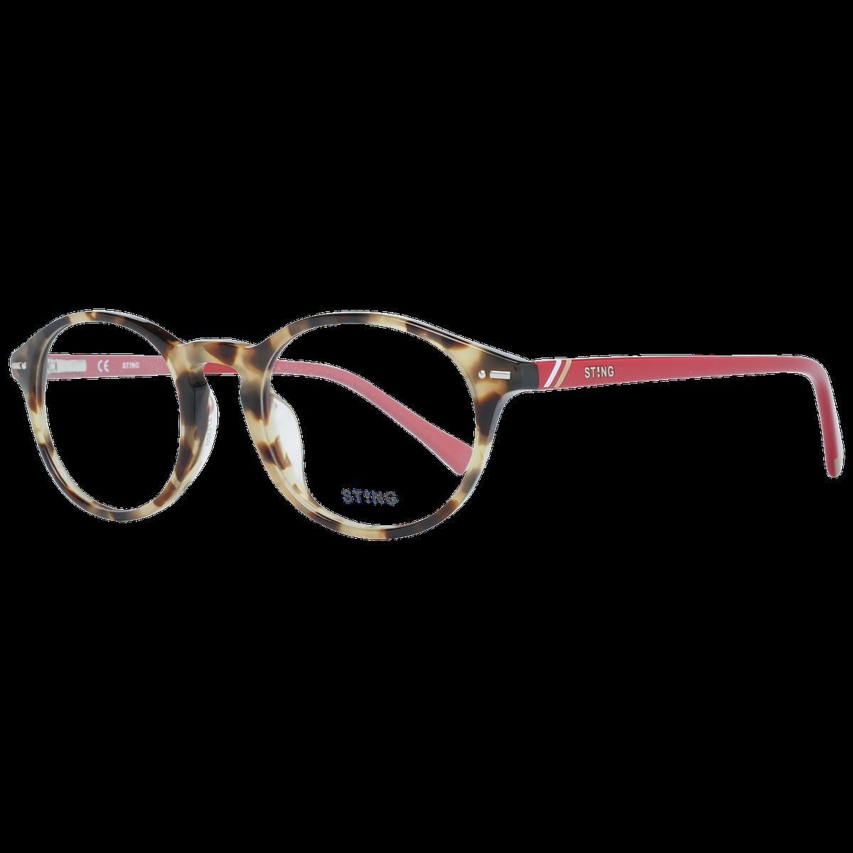 Runde Lesebrille mit Schildpattmuster
