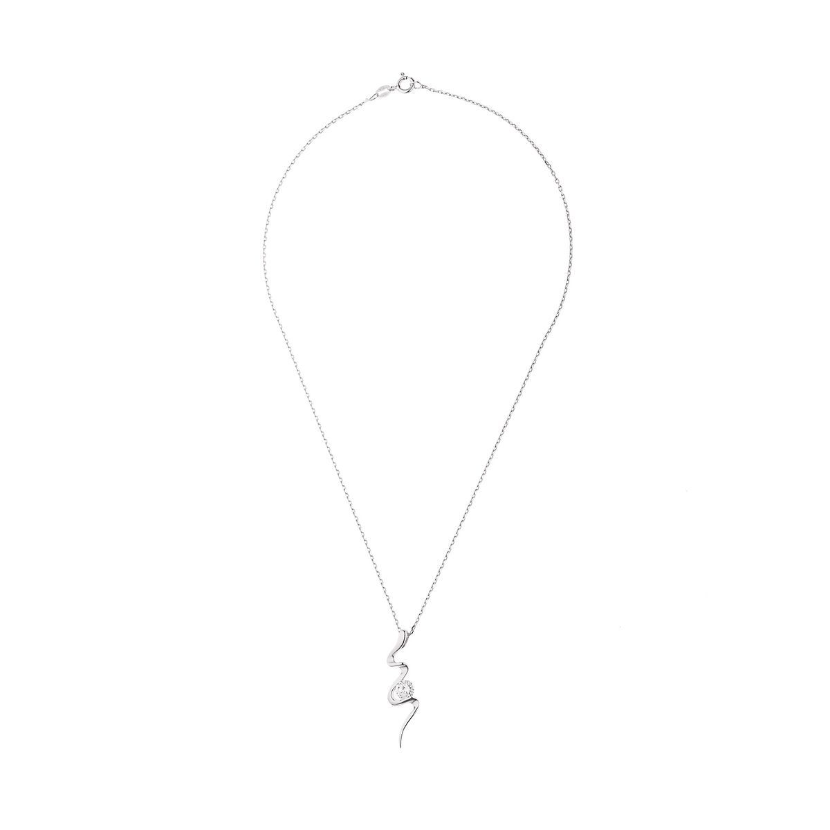 Elegante Halskette mit Sterling Silber Anhänger