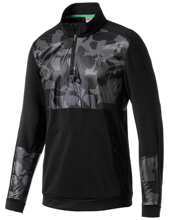 Herren Golfpullover mit Camouflage-Details