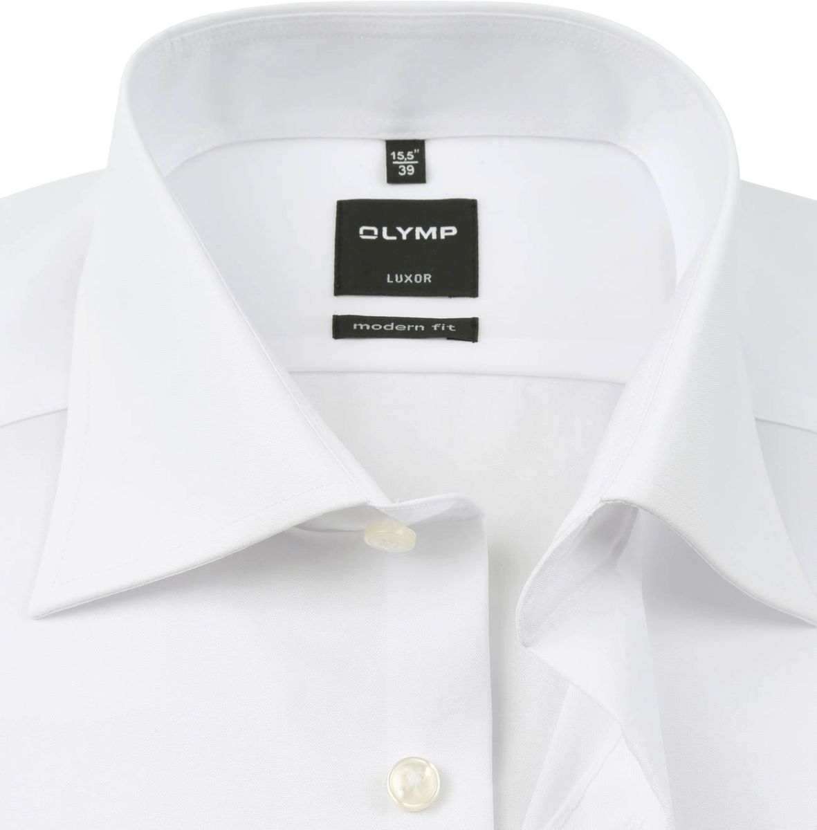 Modern Fit Weißes Businesshemd
