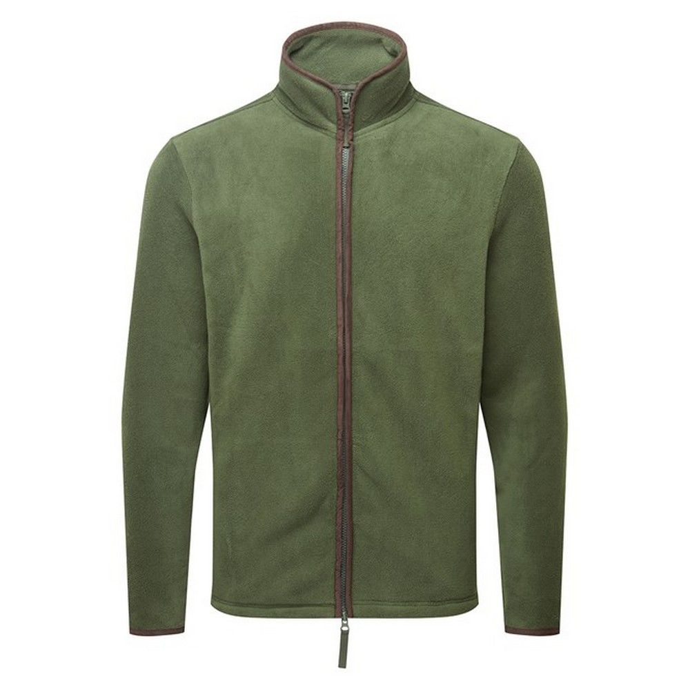 Herren Artisan Fleece Jacke mit Reißverschluss