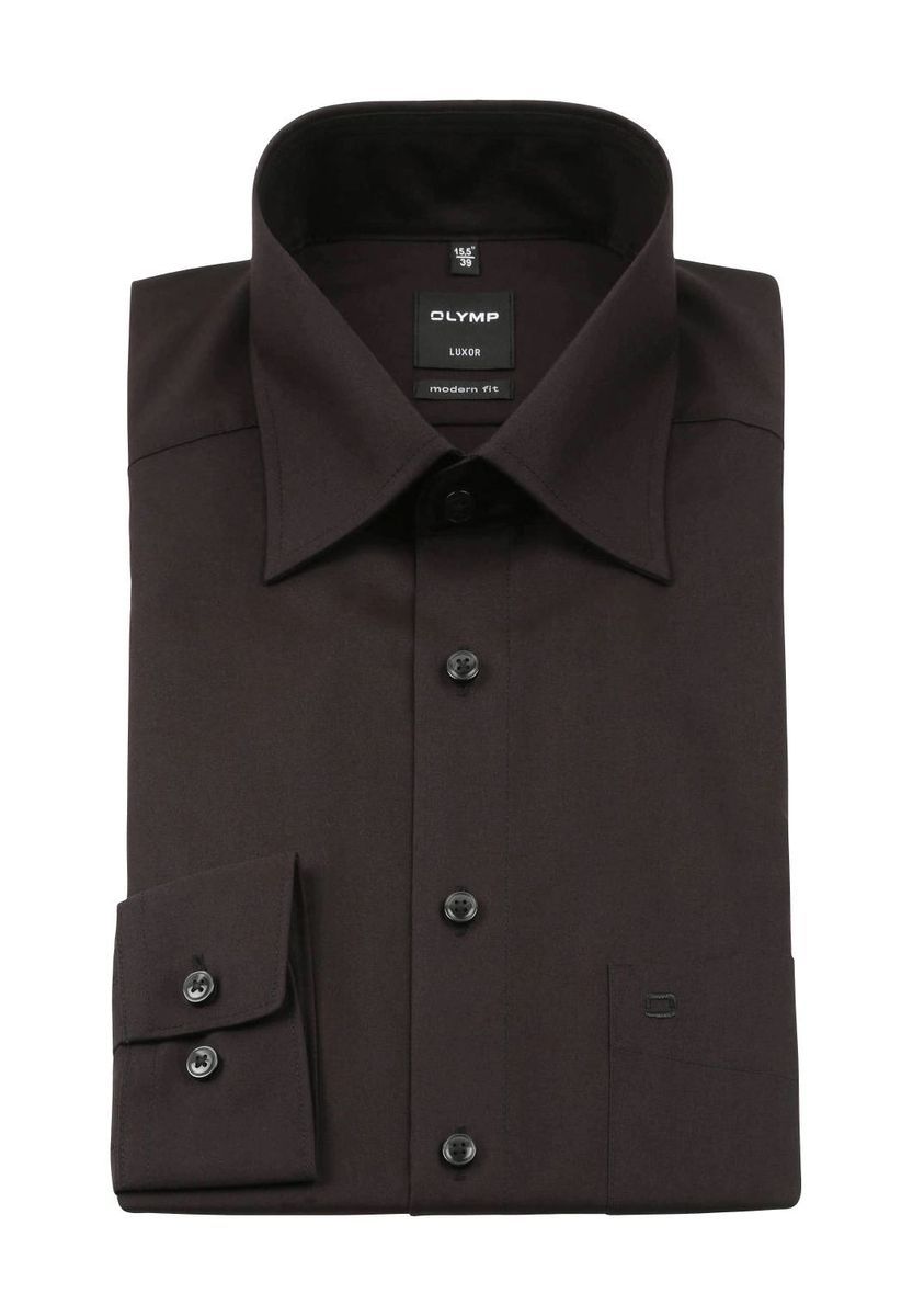 Modern Fit Langarm Businesshemd