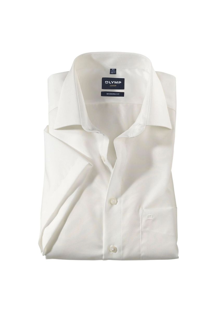 Herren Modern Fit Kurzarm Hemd