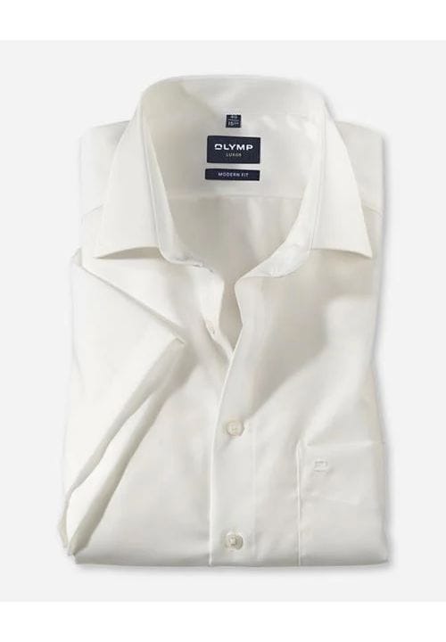 Herren Modern Fit Kurzarm Hemd