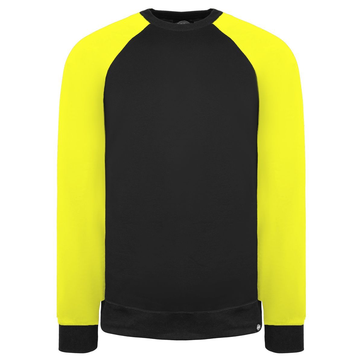 Herren Two-Tone Raglan Sweatshirt