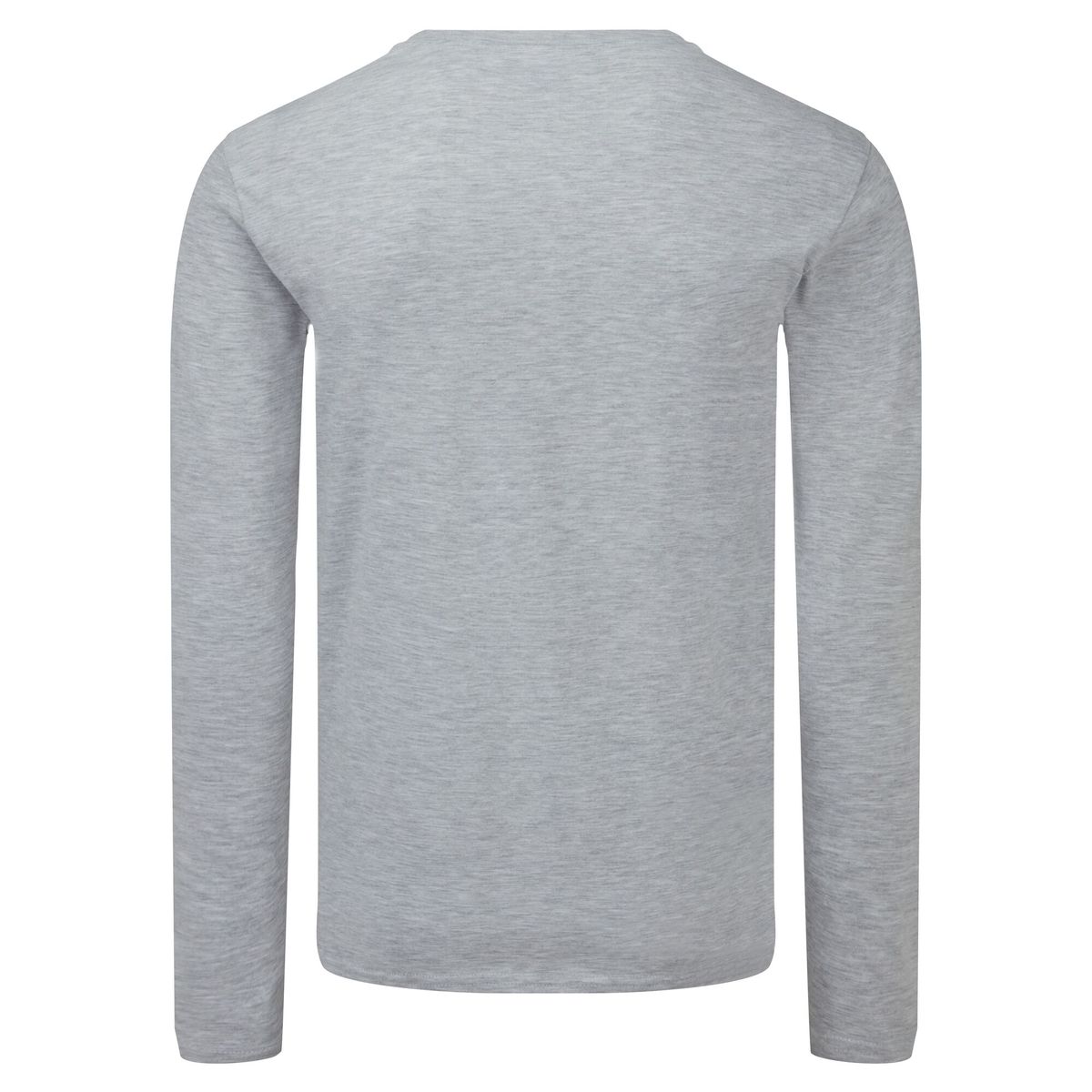 Weiches Baumwoll-Langarmshirt mit Rundhals