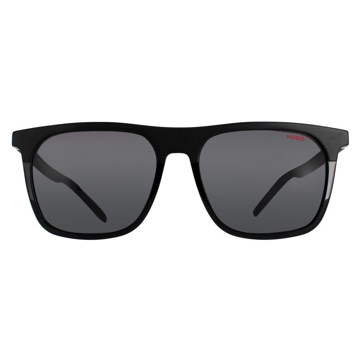 Matte schwarze quadratische Sonnenbrille