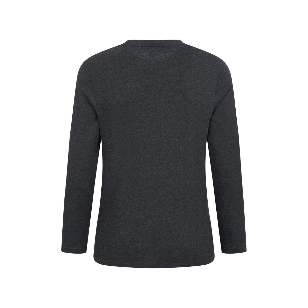 Langarmshirt mit Berggrafik-Print