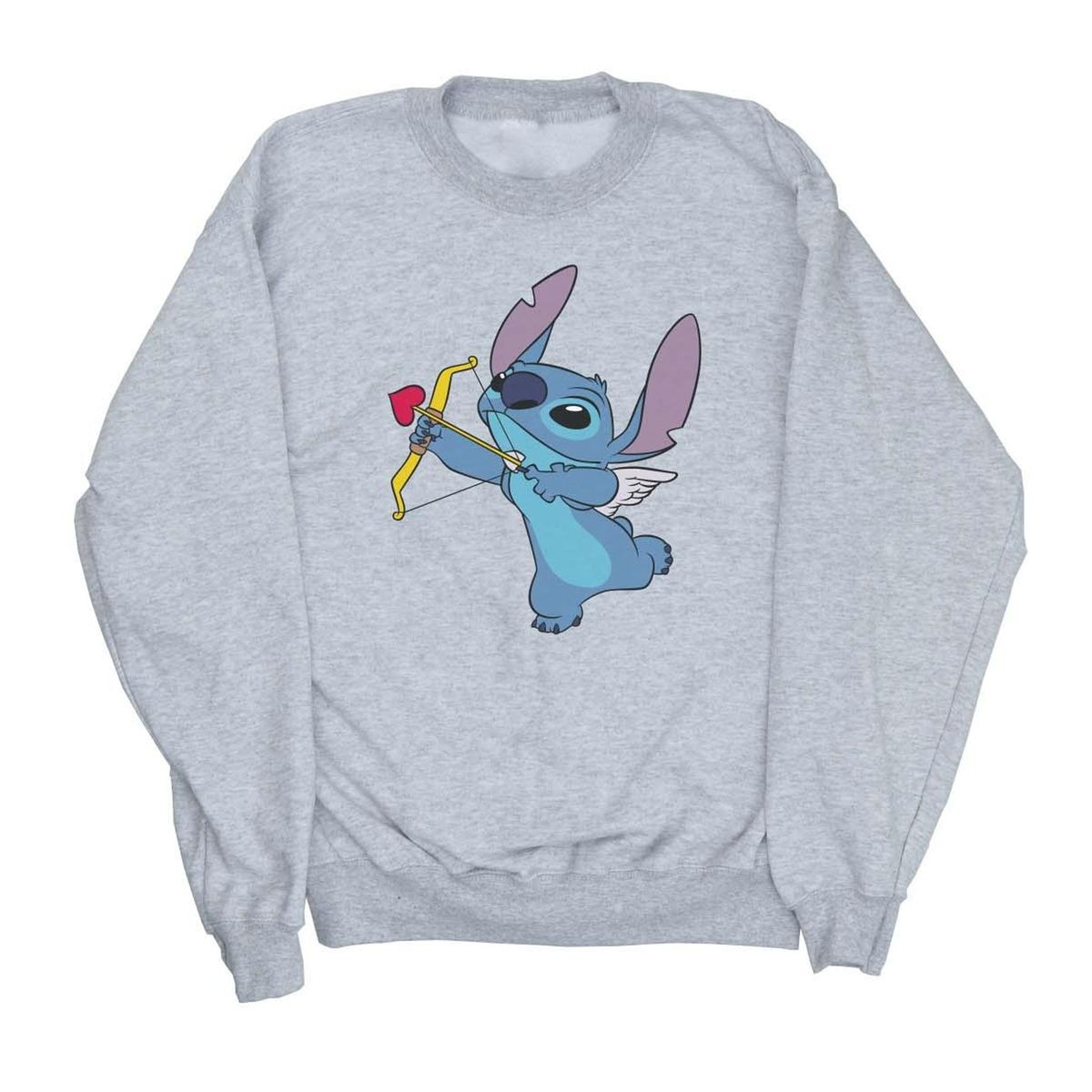 Stitch Amor Grafik-Print Sweatshirt