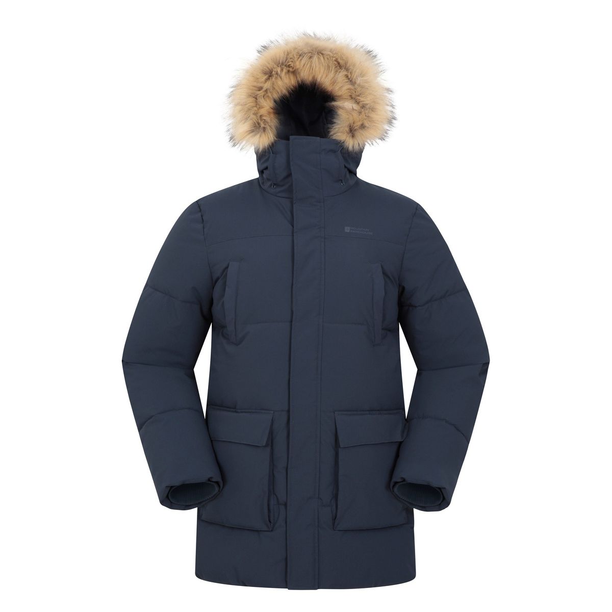 Mountain Warehouse Herren Fern wasserdicht gepolstert Parka (Marine)