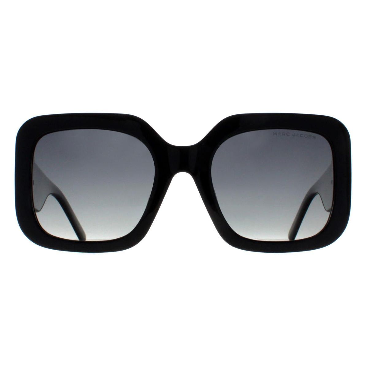 Sonnenbrille mit quadratischem Rahmen und Farbverlaufsgläsern
