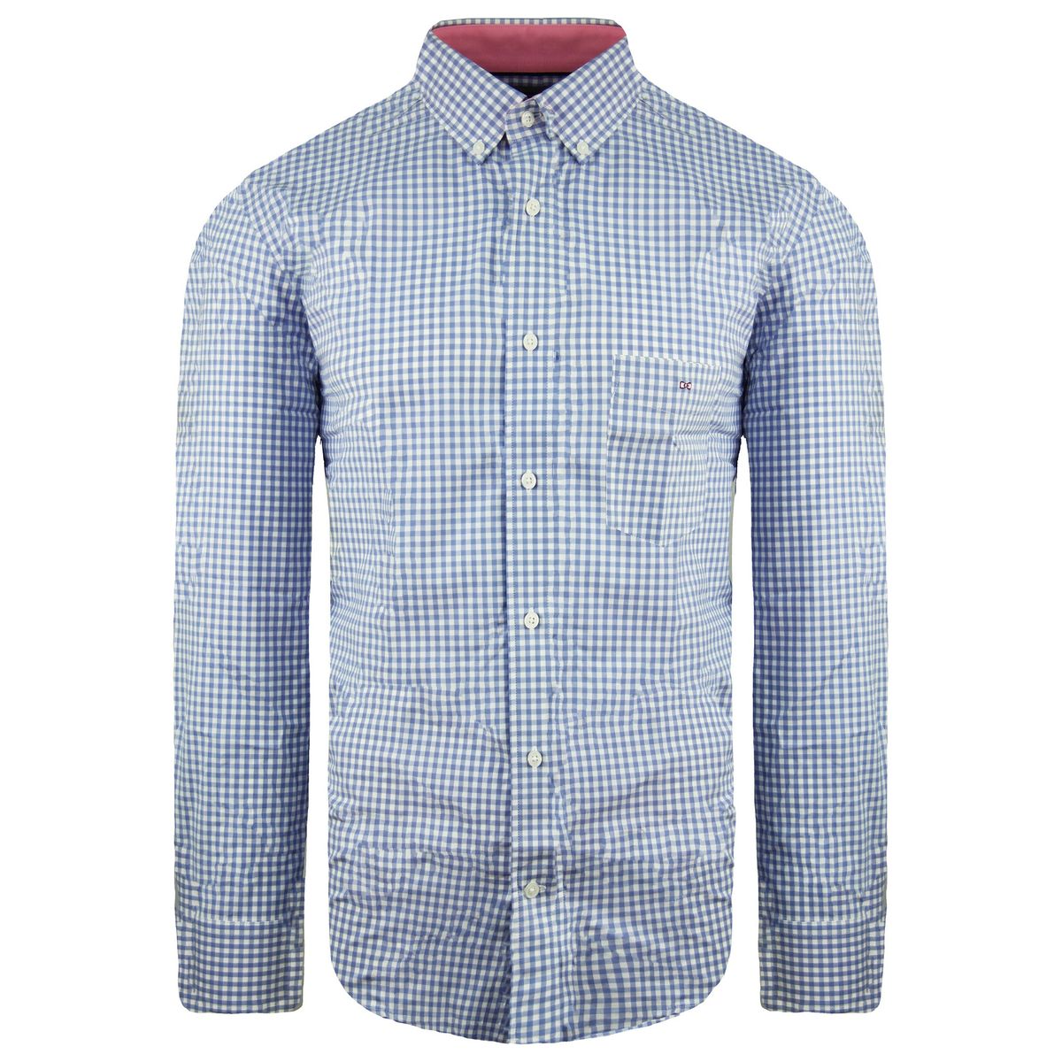 Herren Oxford Hemd mit Karomuster, normale Passform