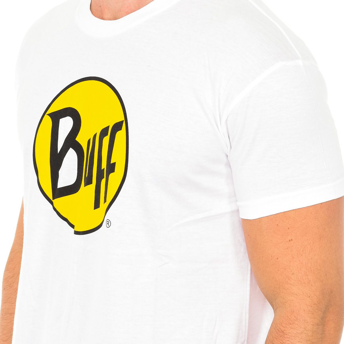 Klassisches Baumwoll-T-Shirt mit Logo-Grafik