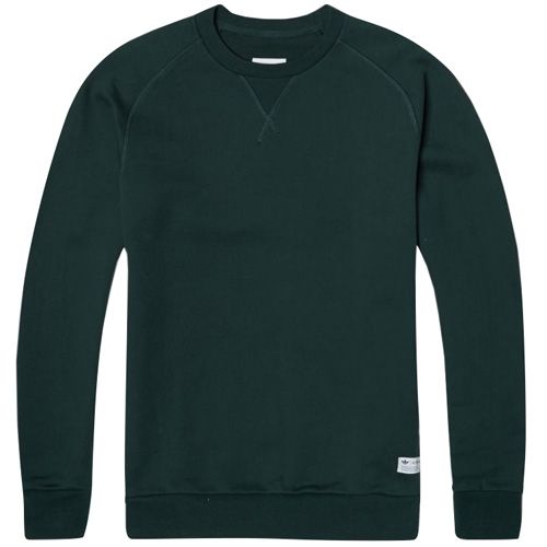 Herren Langarm-Sweatshirt mit Rundhalsausschnitt