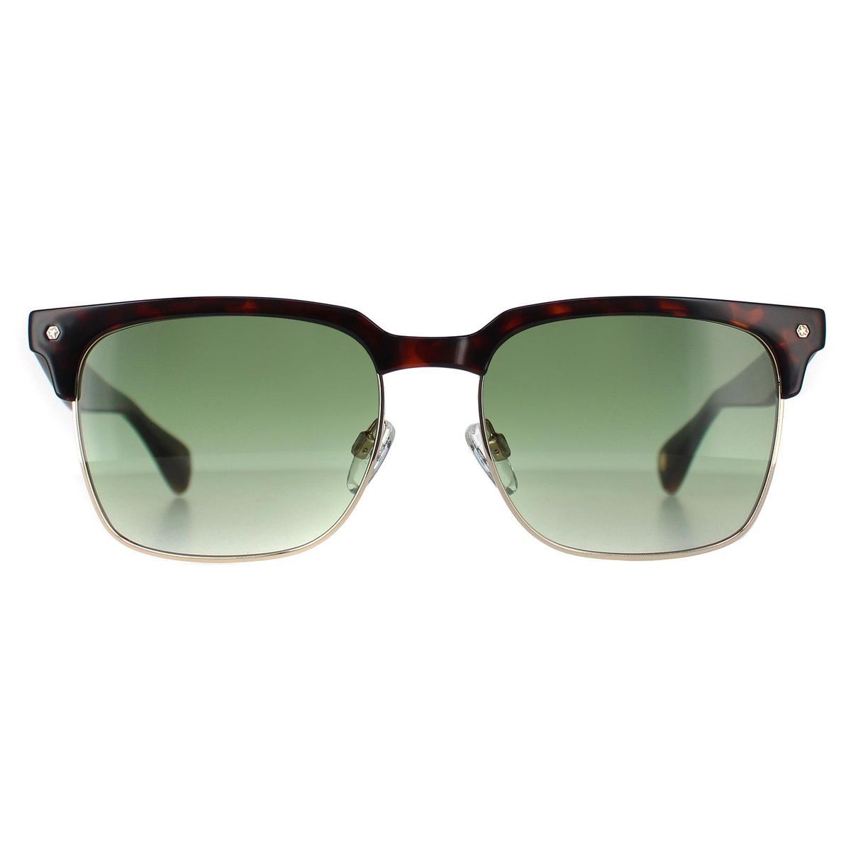 Ted Baker Semi Rimless Mens Dark Demi Grün Gradient TB1681 Floyd