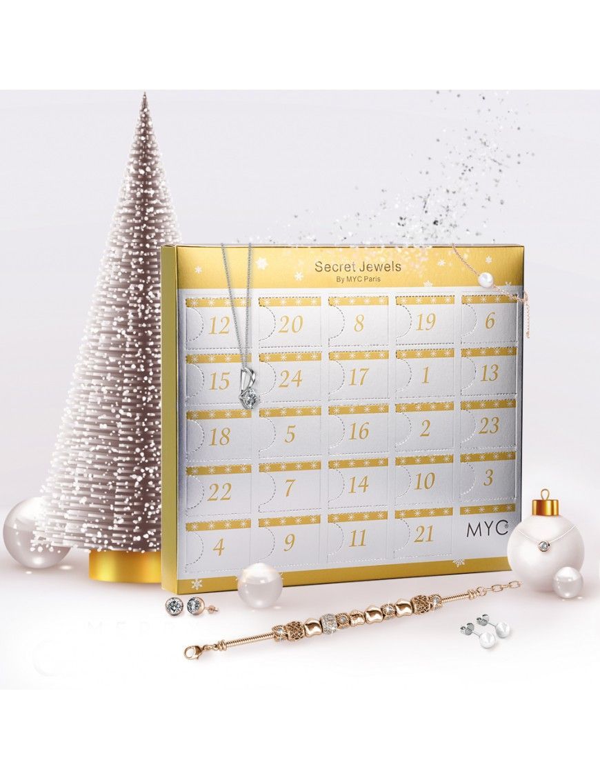 Schmuck Adventskalender mit Charms