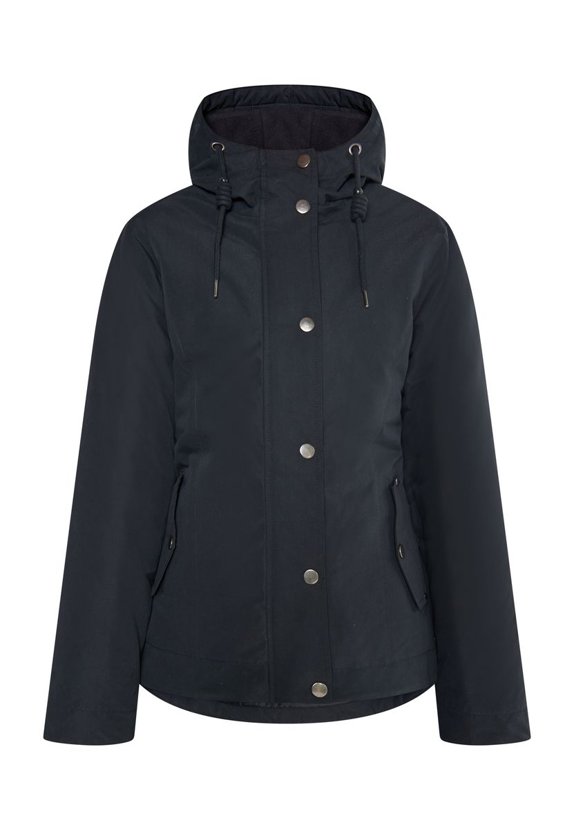 Wattierte Outdoor-Jacke mit Kapuze für Damen