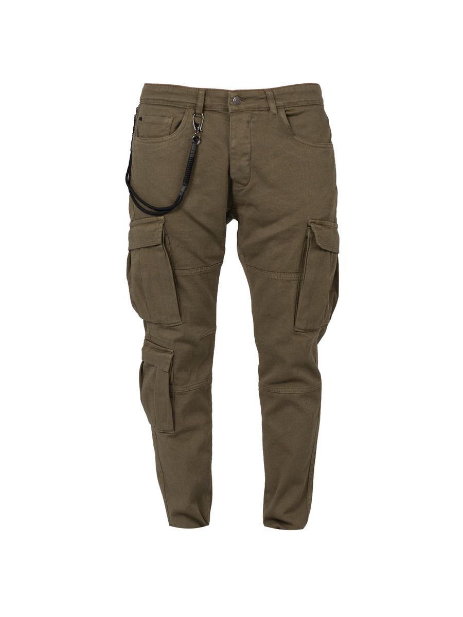Herren-Cargohose mit schmaler Passform