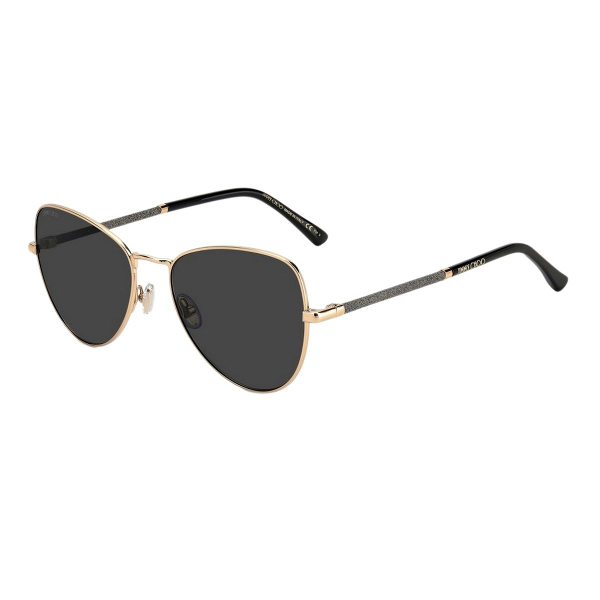 Aviator Sonnenbrille mit Glitzerbügel