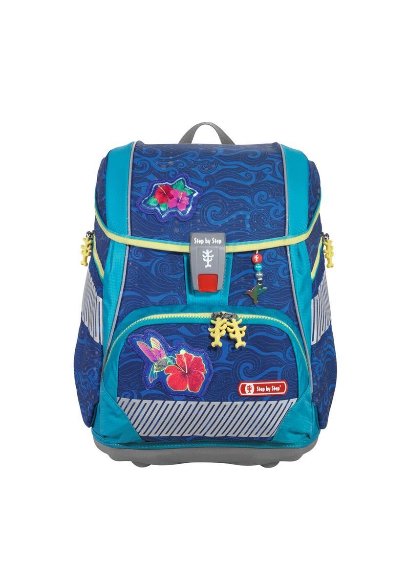 Blumiges Schulranzen Rucksack Set 6-teilig