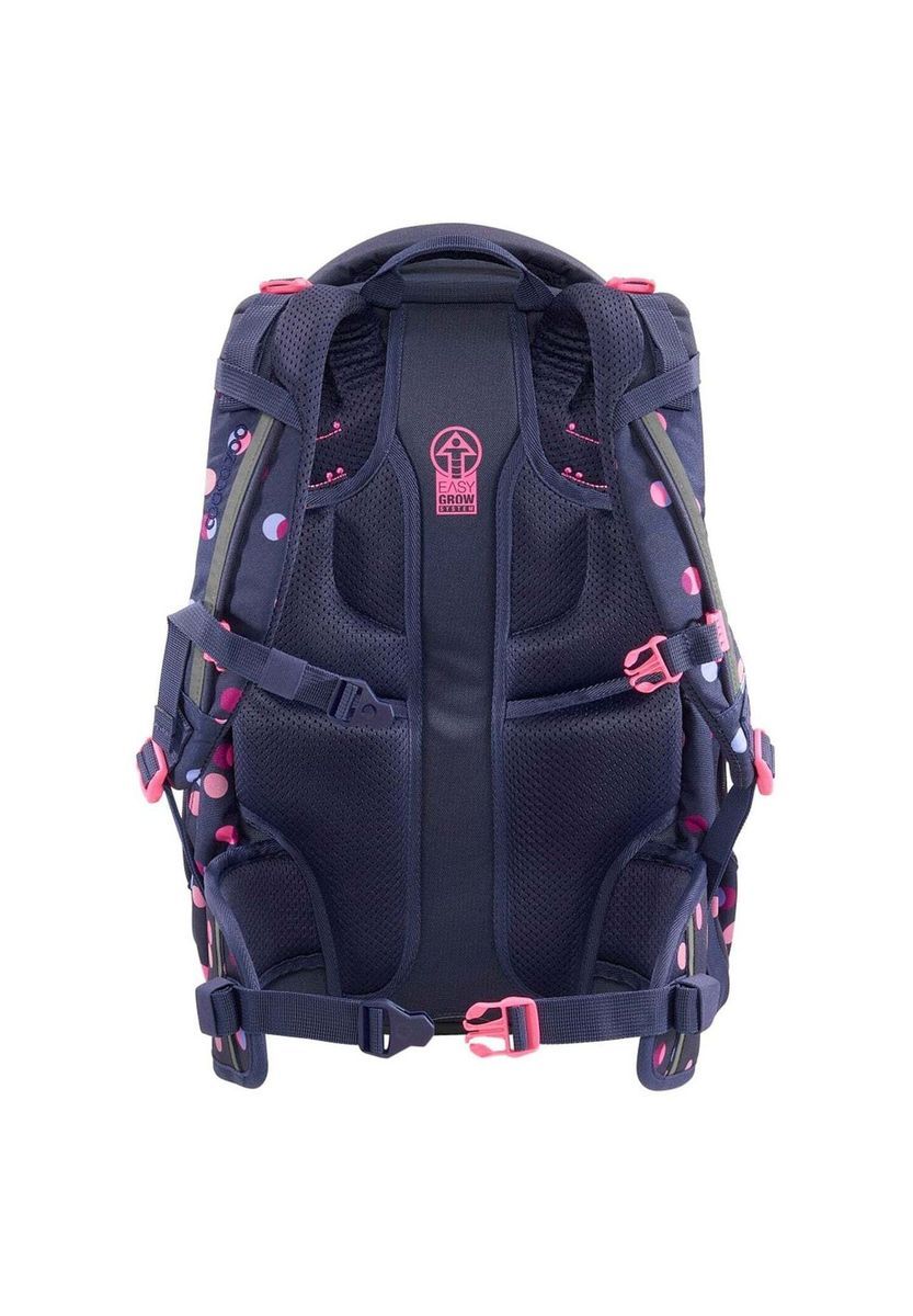 Rucksack mit Polka Dots und Reflektoren