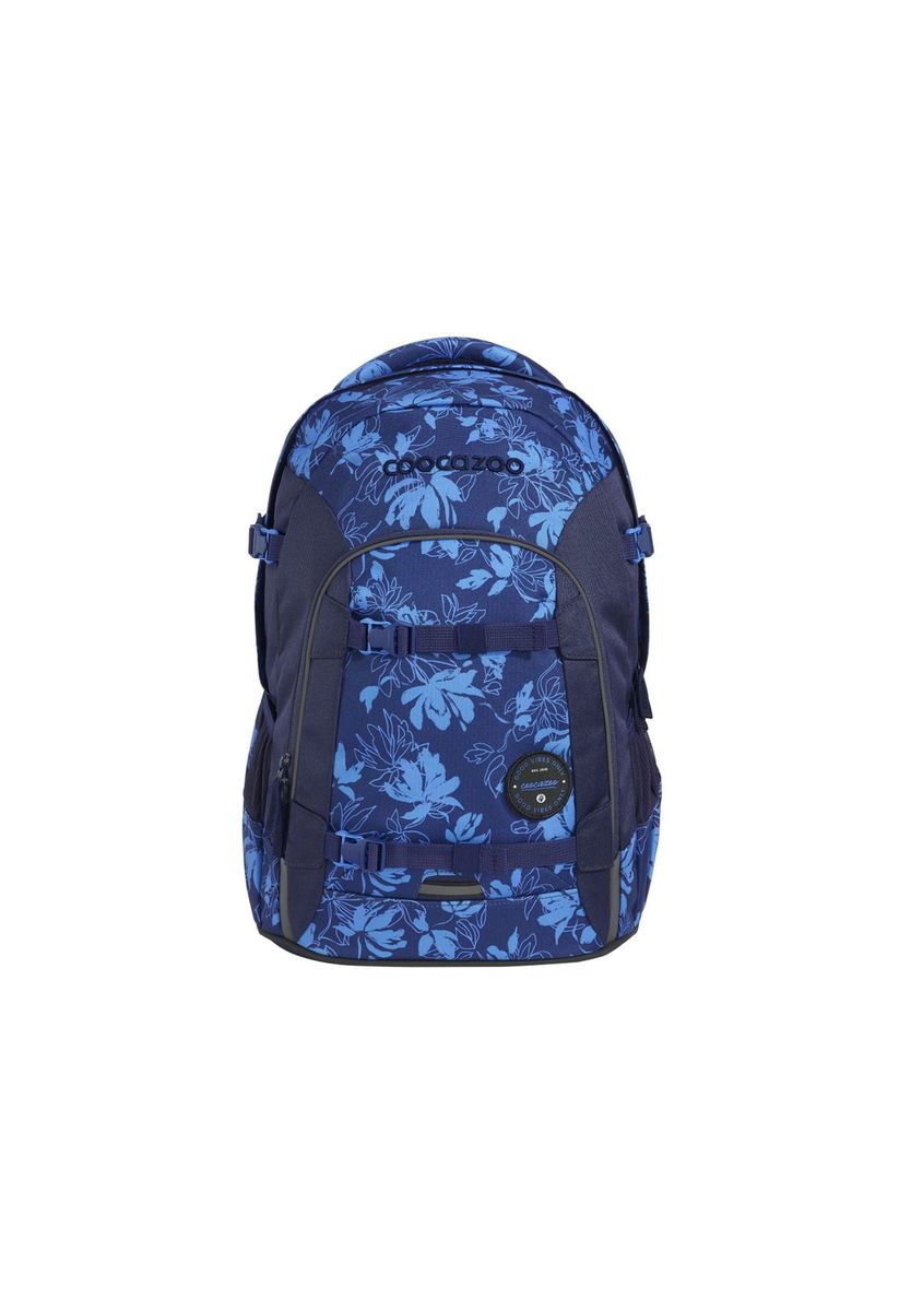 Leichter Schulrucksack mit Blumenmuster